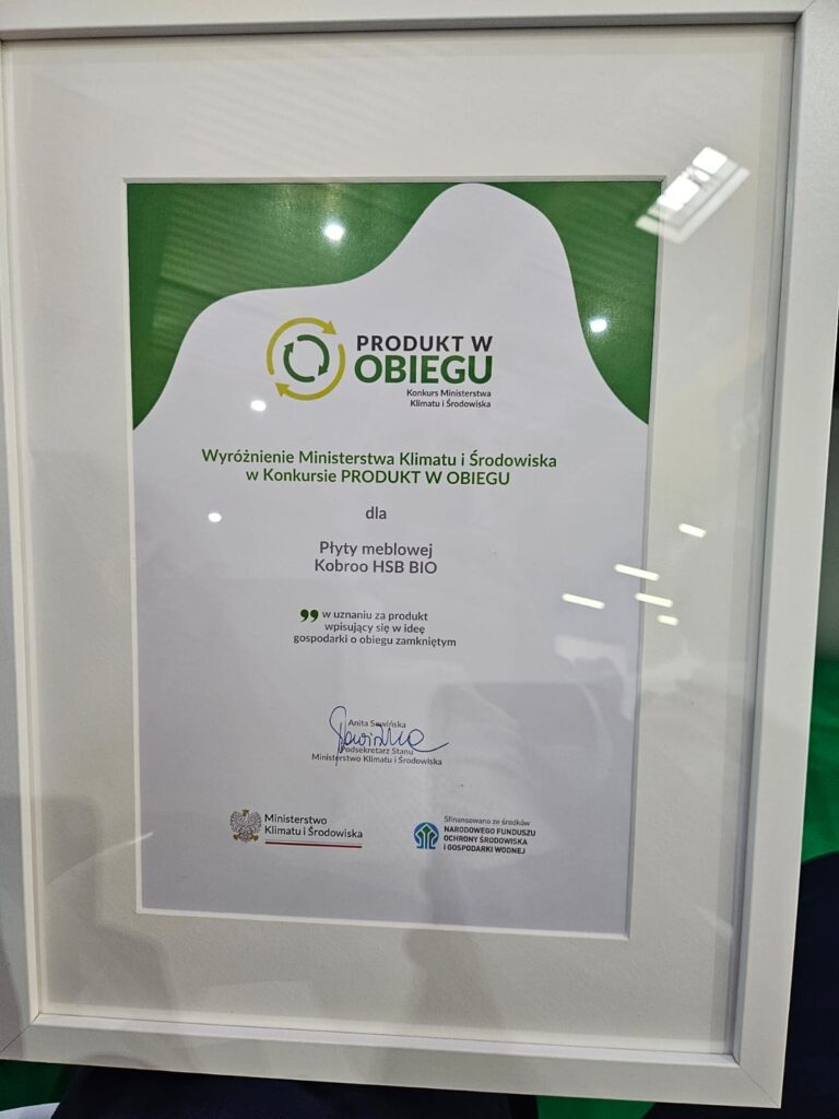 Wyróżnienie w VI edycji konkursu "Produkt w Obiegu"